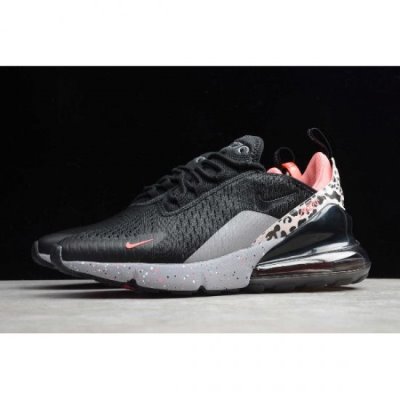 Nike Erkek Air Max 270 Leopar Siyah / Gri / Kırmızı Koşu Ayakkabısı Türkiye - GDG1EFPA